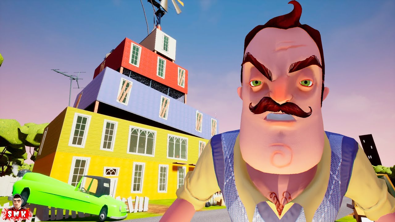 ШОУ ПРИВЕТ СОСЕД!ИНТУИТИВНО ПОНЯТНЫЙ МОД!ИГРА HELLO NEIGHBOR ПРОХОЖДЕНИЕ МОДА Lost Control!ПРИКОЛЫ!