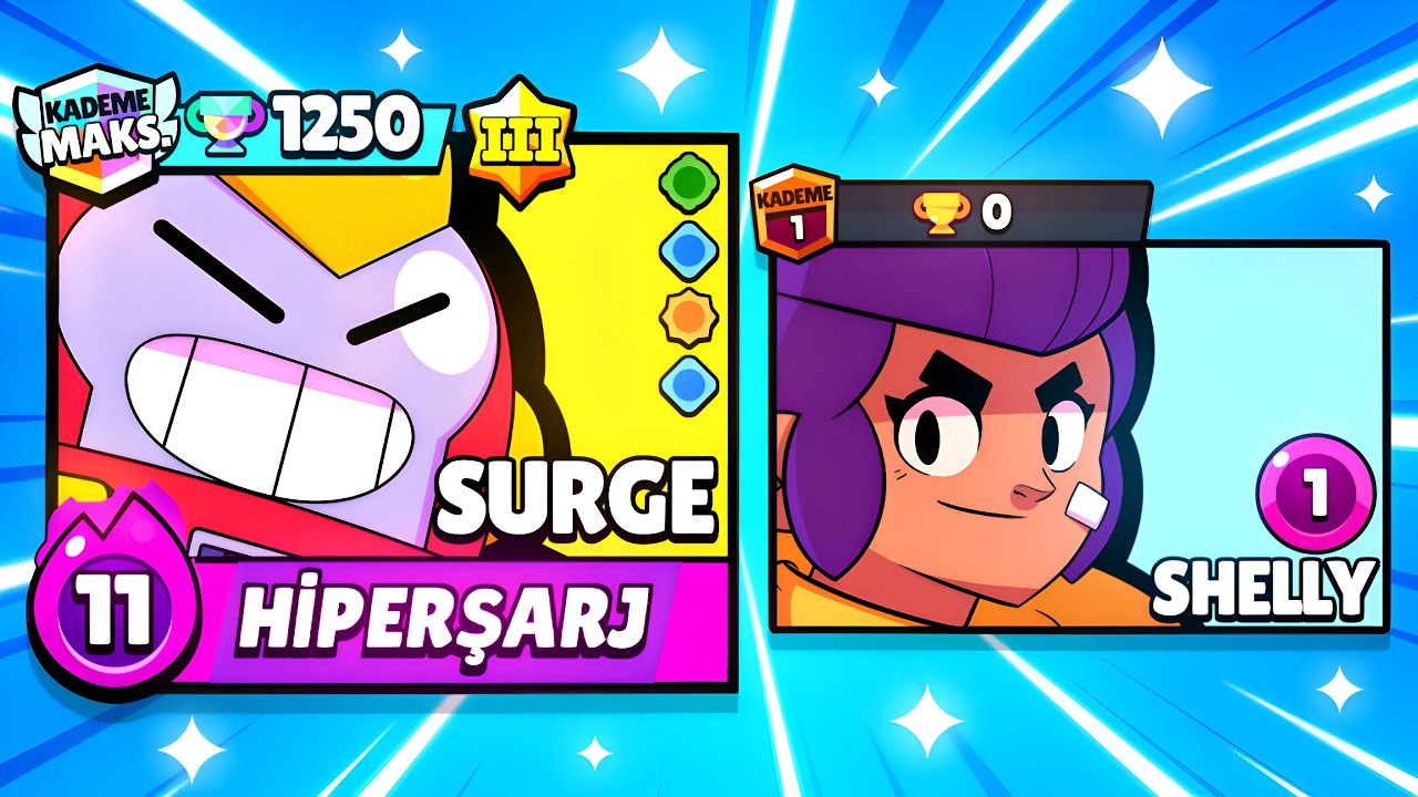 SIFIR HESABA 50 RÜTBE SURGE KASIYORUM💀 Brawl Stars