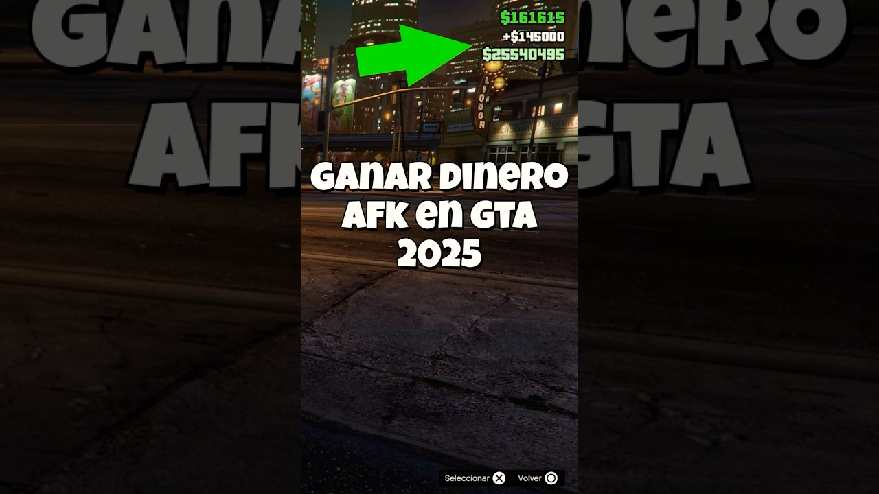 EL ÚNICO TRUCO para GANAR DINERO AFK en GTA 5 ONLINE en 2025! gaming gta gtav gta5 gtaonline