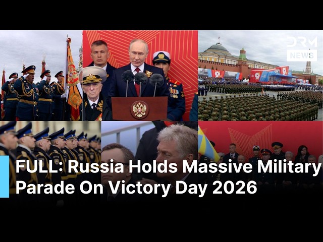 FULL VICTORY DAY 2026: Russia Holds Massive Military Parade In Moscow’s Red Square | AQ1B