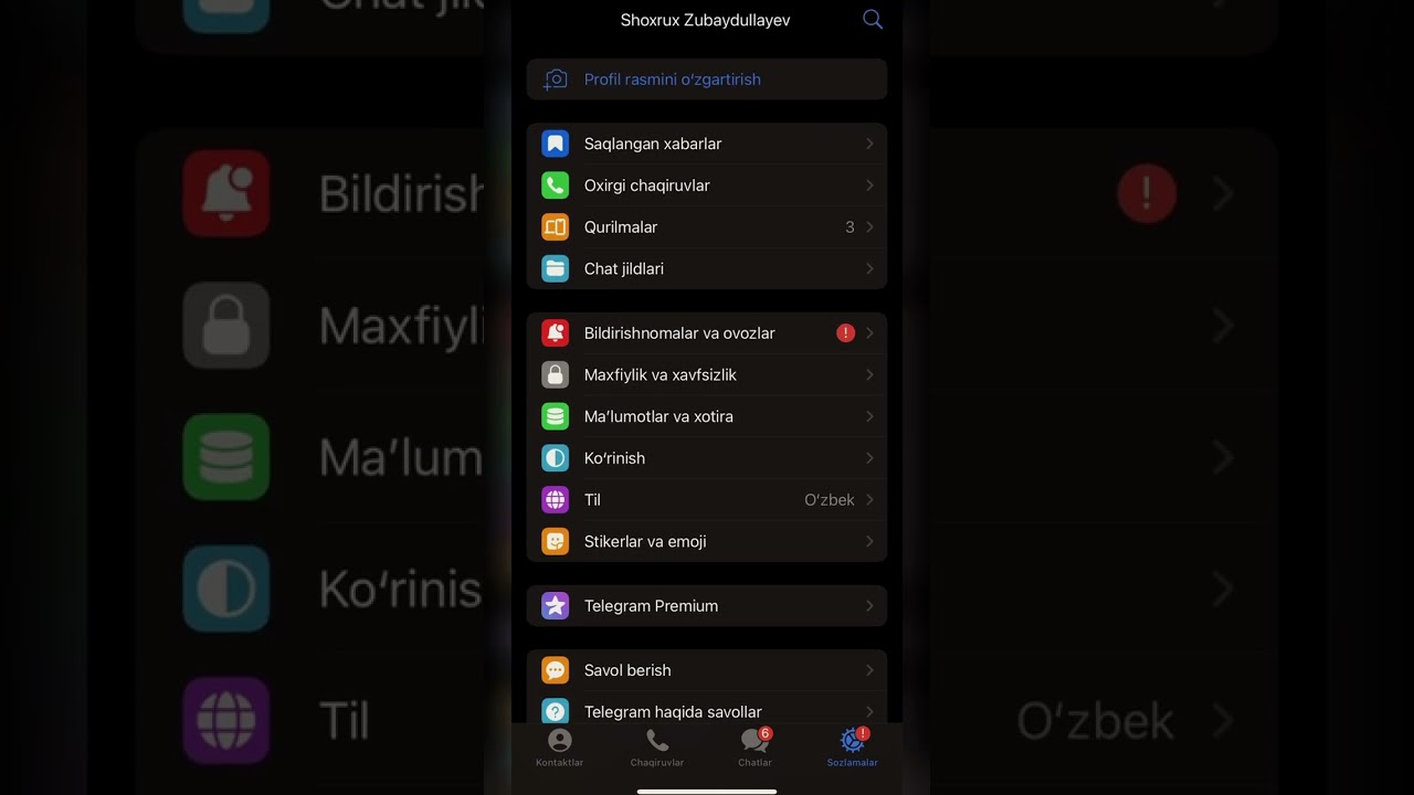 Endi telegram akkuntni butunlay o'chirish uchun saytga kirib o'tirishingiz shart emas!
