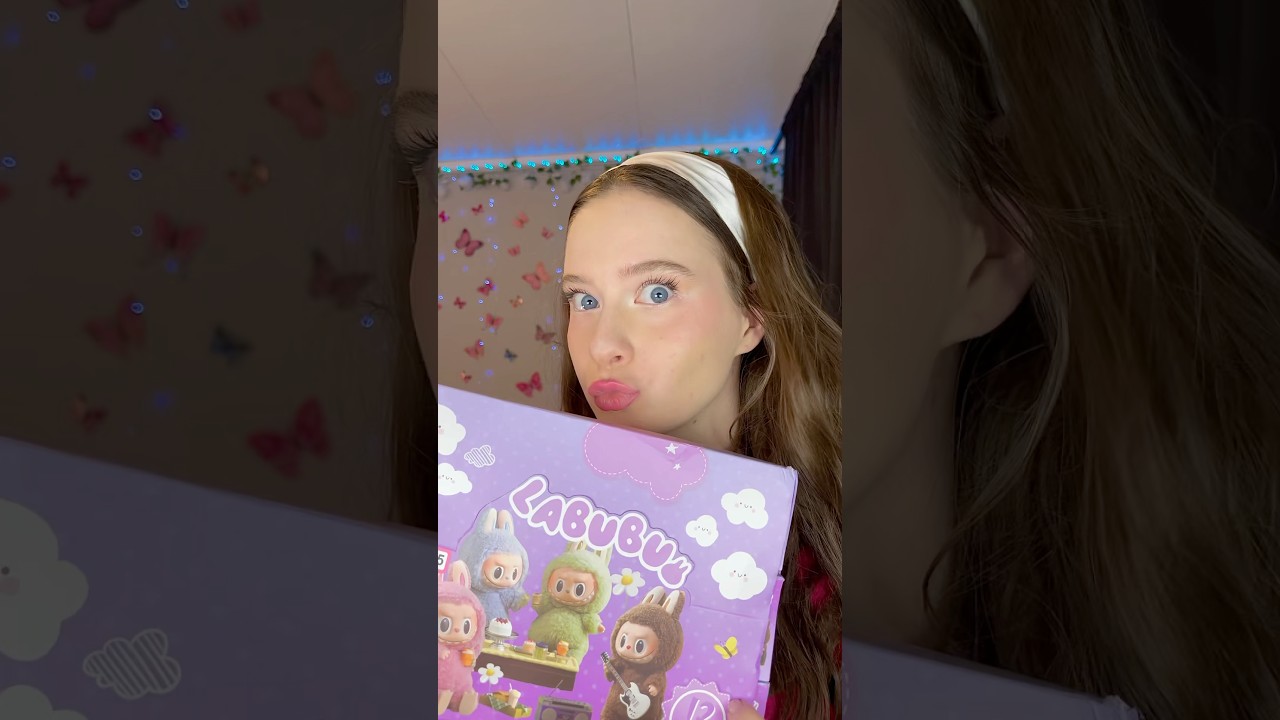 UNBOXING LABUBU BLIND BOXES✨💜 cute unboxing toyunboxing blindbox toys labubu sanrio fyp