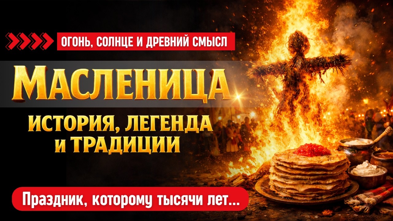 МАСЛЕНИЦА 2026. ИСТОРИЯ, ЛЕГЕНДА И ТРАДИЦИИ. ПРАЗДНИК, КОТОРОМУ ТЫСЯЧА ЛЕТ.