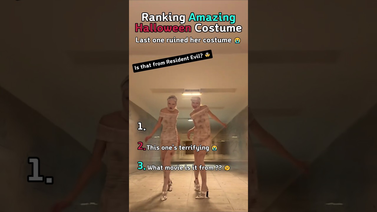 Ranking BEST Halloween Costumes 🎃👻 trending halloween scary