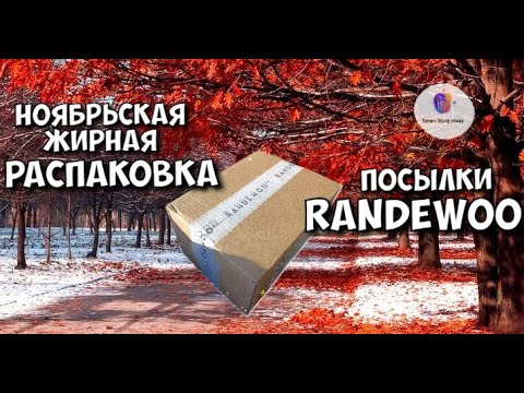НОЯБРЬСКАЯ ЖИРНАЯ RANDEWOO РАСПАКОВКА  - какие парфюмерные видео выйдут на канале в ближайшее время💥