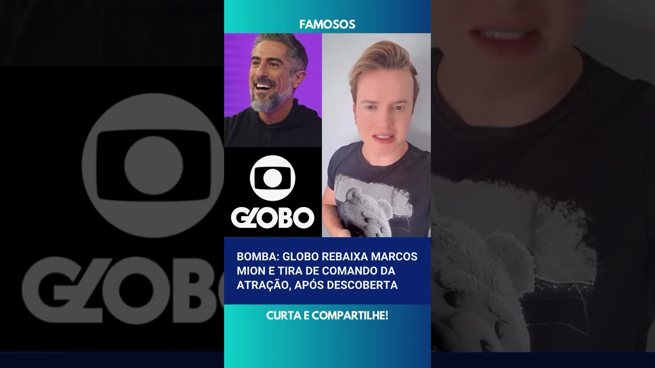 💣 Globo rebaixa Marcos Mion e tira de comando da atração, após descoberta