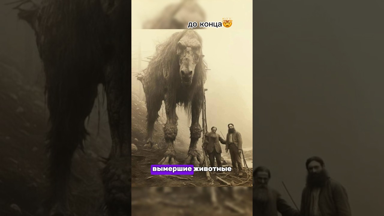 Вымершие животные, снятые на камеру часть 14! mystery facts
