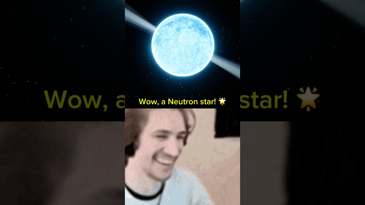 WOW a Neutron star 🌟 #shorts #earth #star #space #cosmos