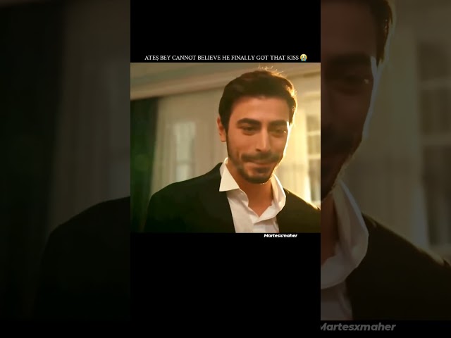 he can't believe he kissed her 🤩 arafta turkish drama edit araftaturkishseriesfypage loveshorts