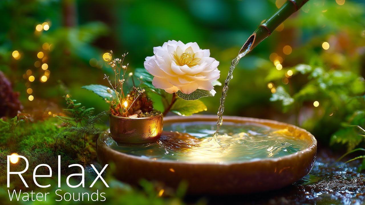 Instant Peace of Mind 🌿 Water Sounds & Relaxing Music, Anxiety Relief