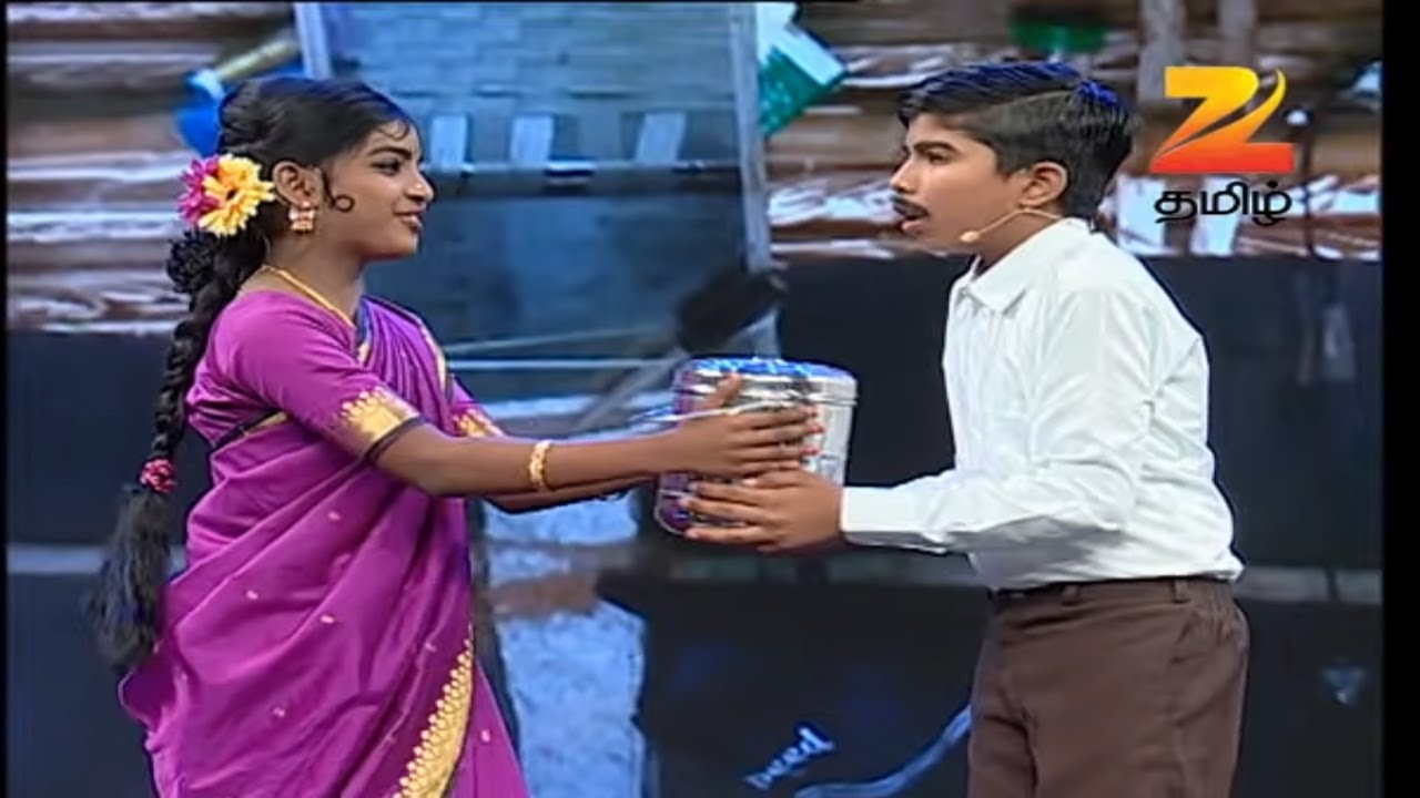Modern பாசமலர்! என்னது சக்கரை பொங்கலுக்கு சிக்கன் குருமாவா? - Junior Superstars - Ep 25 - Best Scene