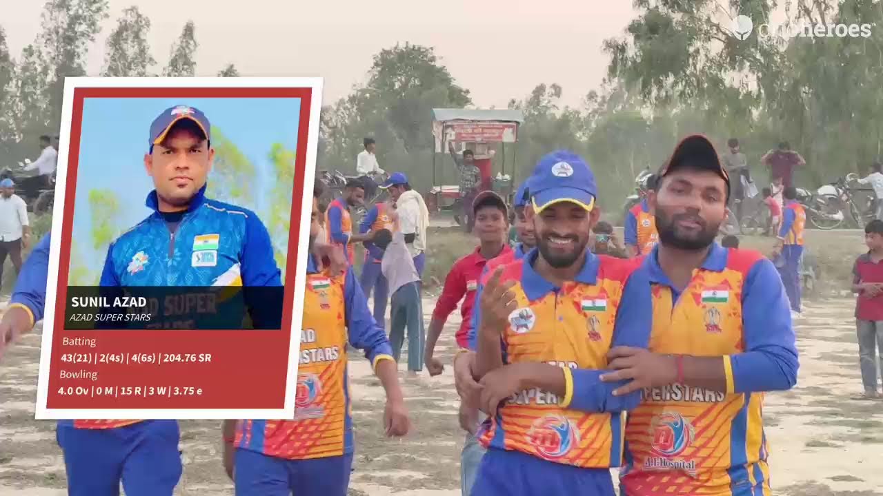 AZAD SUPER STARS vs KARKHEDA WARRIORS | TAHMADAN PREMIER LEAGUE (TPL) SEASON-11(League Matches) | …