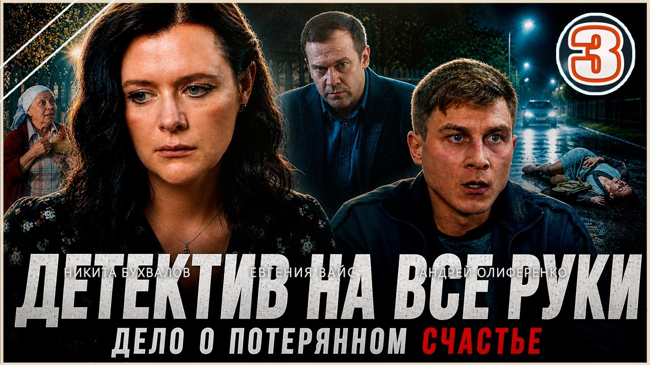 Детектив на все руки. Дело о потерянном счастье (2026).  3 серия. Детективный сериал