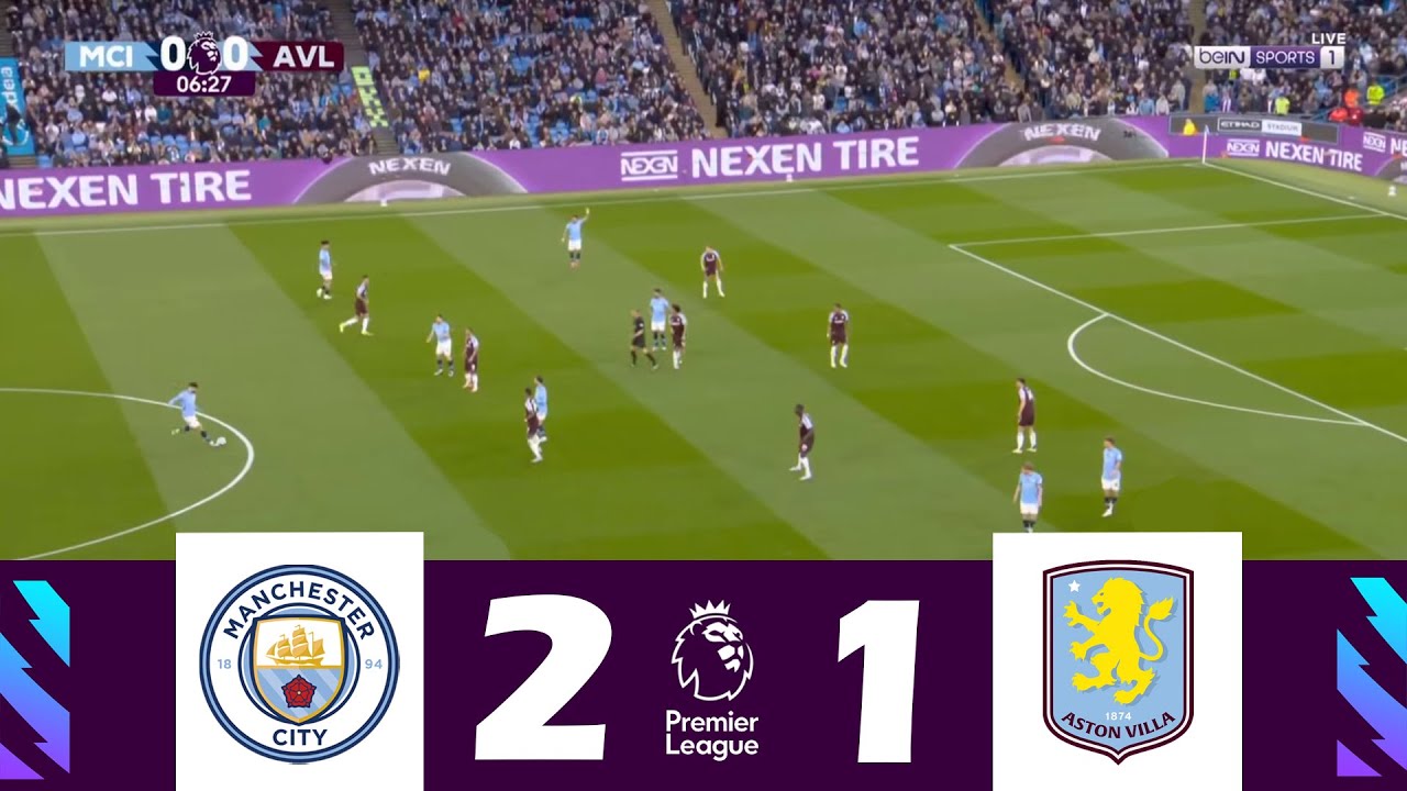«Манчестер Сити» — «Астон Вилла» [2-1] | Премьер-лига 24/25 | Основные моменты матча!