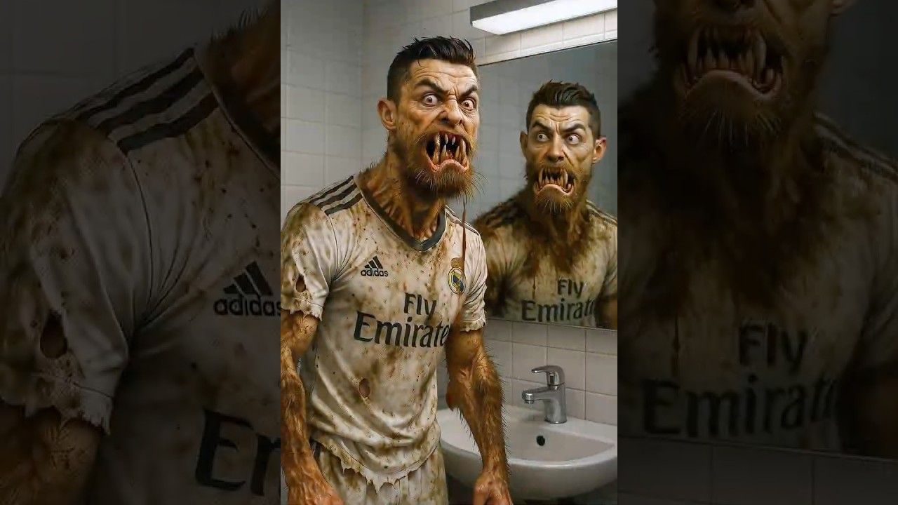 🕷️💔😢RONALDO MUTATES INTO A SPIDER MONSTER… MESSI TRIES TO SAVE HIM