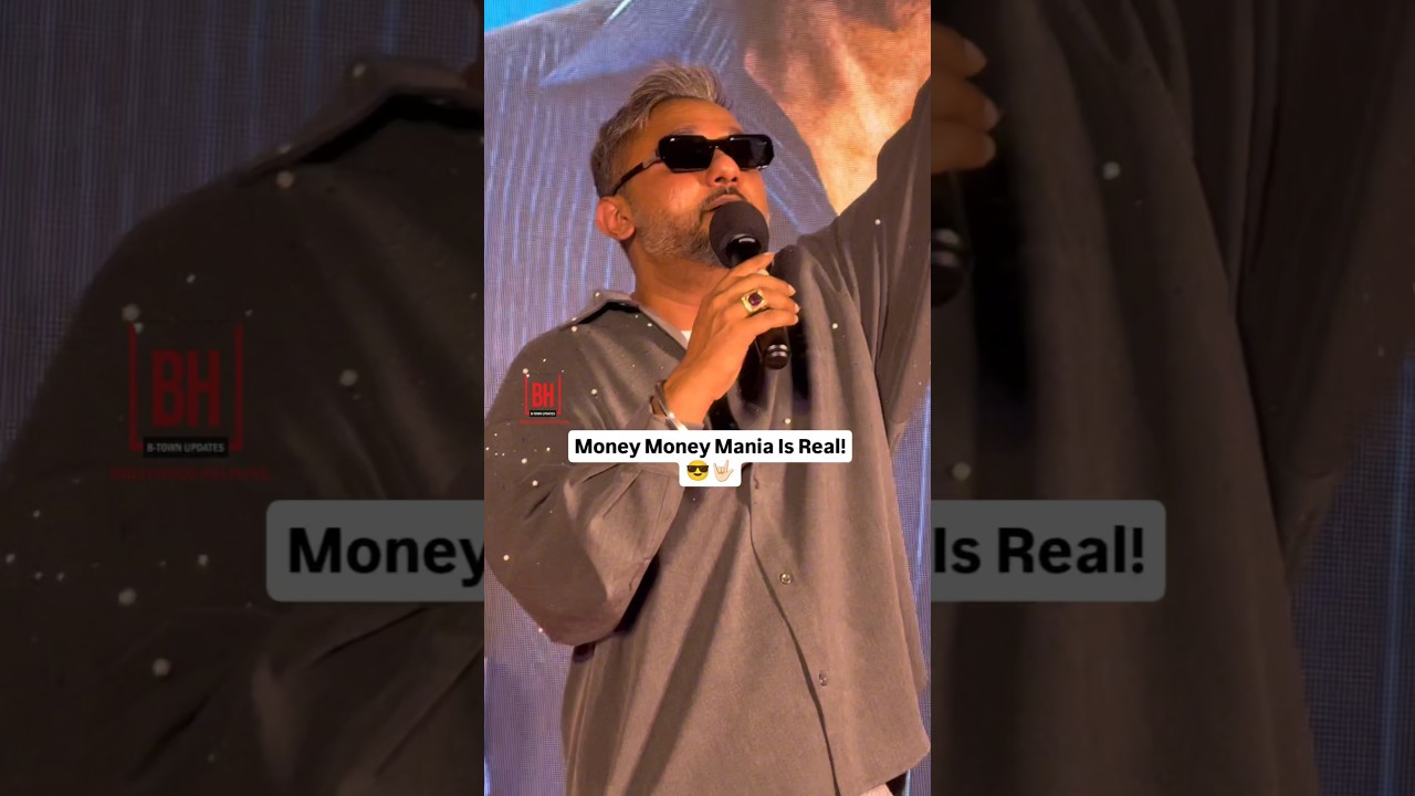 Money Money Mania Is Real! Yo Yo Honey Singh Brings The House Down With His New Song #MoneyMoney 😎