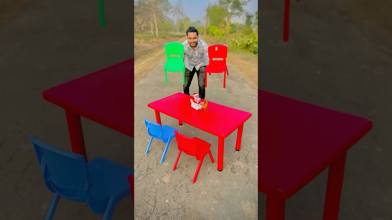 4 Chair and 1 Table Playgro Rectangle Big Table Unboxing ✅🔥