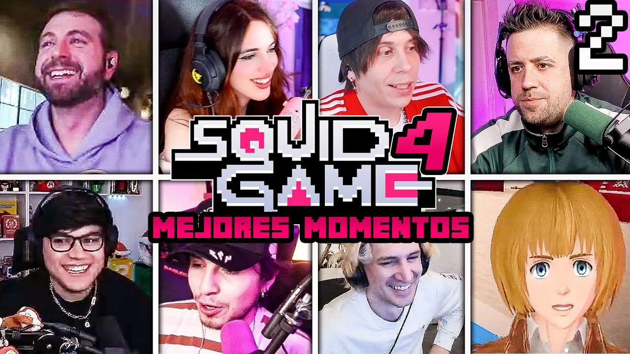 MEJORES MOMENTOS EN SQUIDCRAFT GAMES 4 DIA 2
