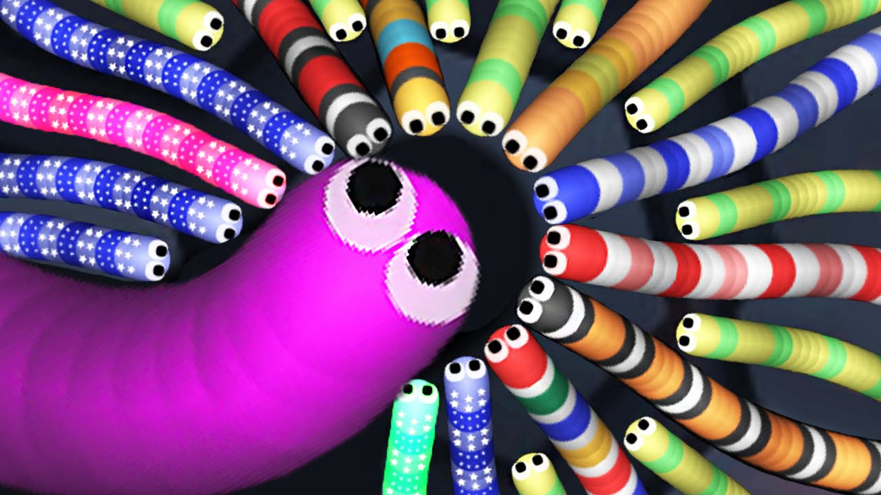 Slither.io  - Мультяшная игра про Червяка! 2. Канал Family BOX наш НОВЫЙ РЕКОРД в СЛИЗЕРИО