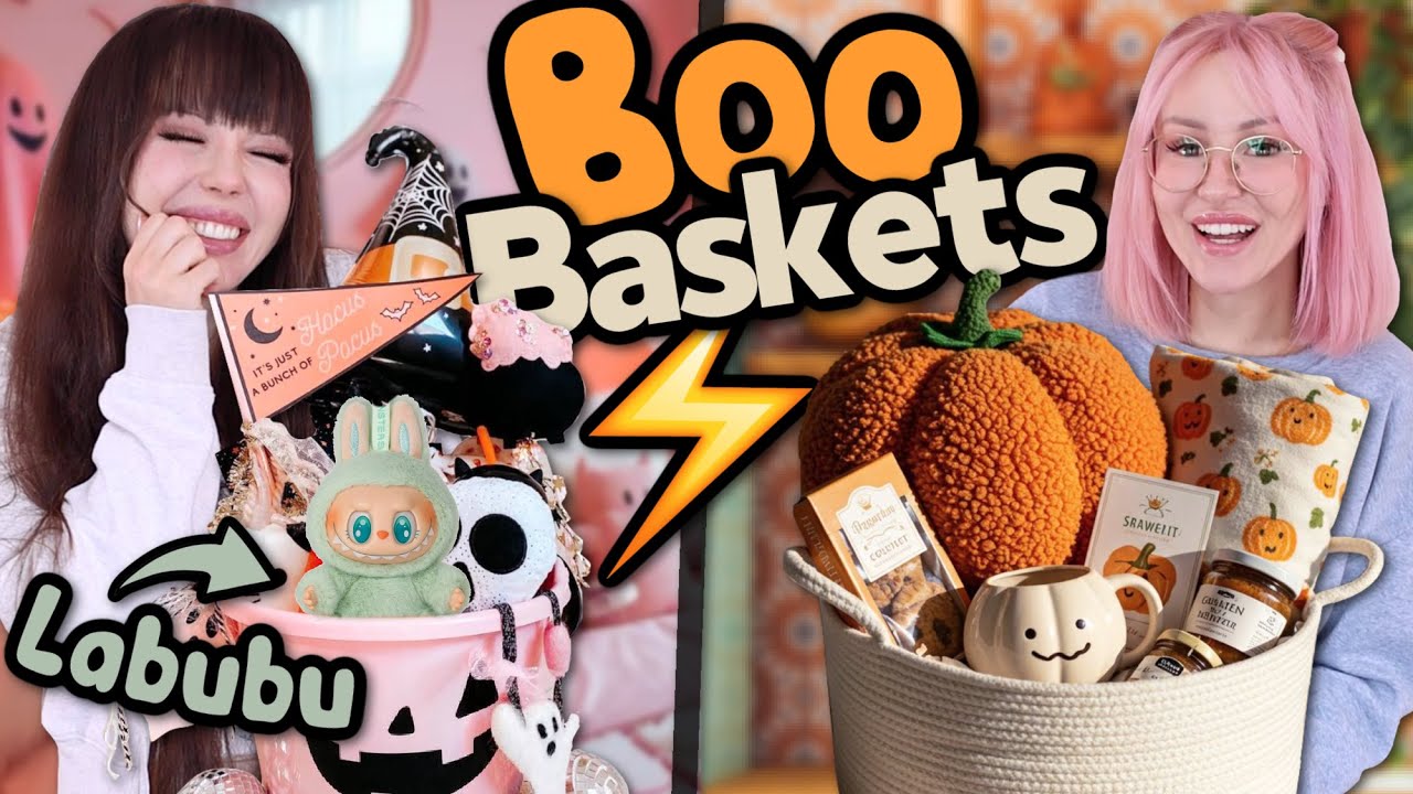 Boo Baskets wie von Pinterest 🎃 Halloween BFF Battle