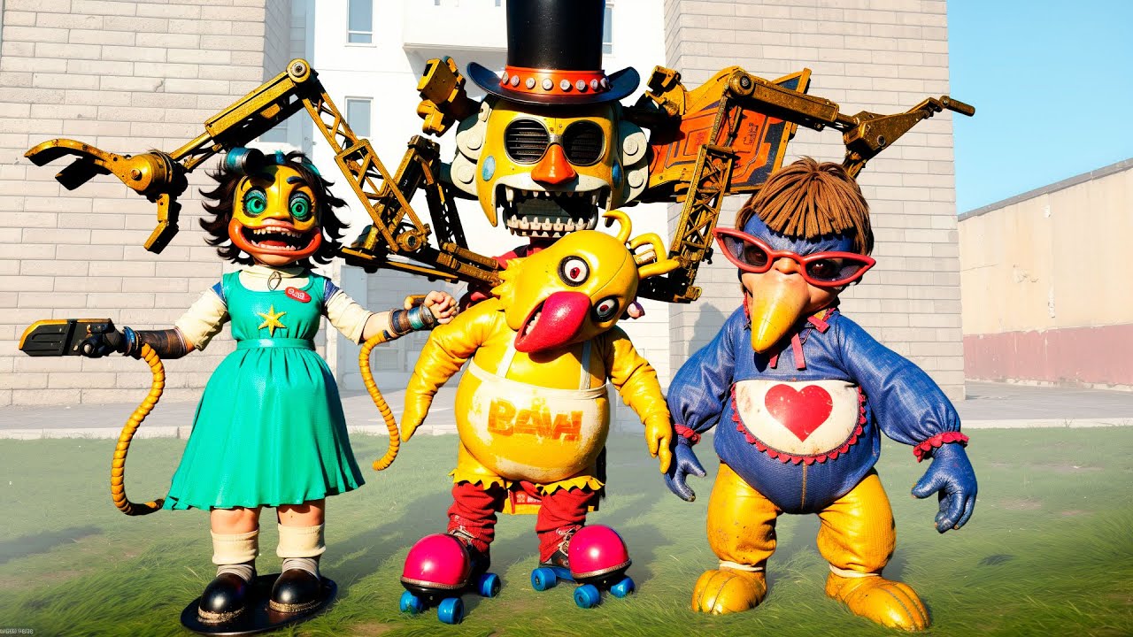 КАКОЙ АНИМАТРОНИК С ИГРЫ Secret of the Mimic САМЫЙ КРУТОЙ БЫСТРЫЙ И ВЫНОСЛИВЫЙ FNAF ► Garry's Mod