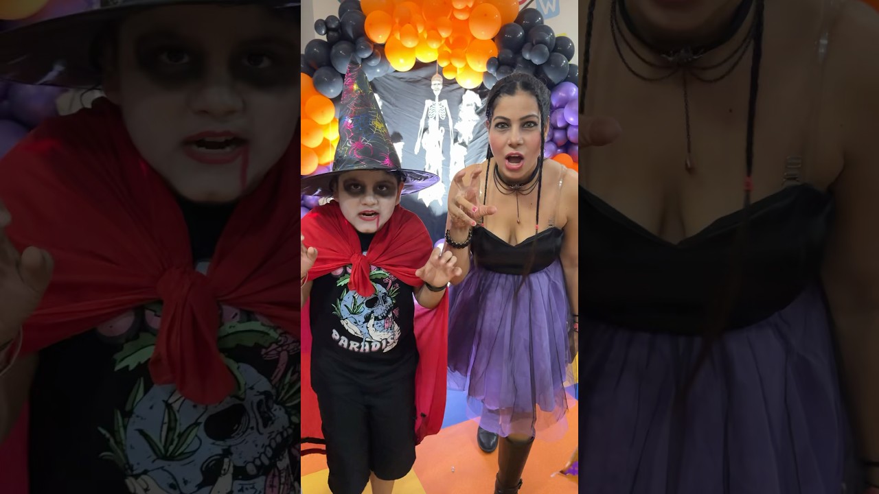 Halloween Party 🥰 Ridhu bana bhoot 👻