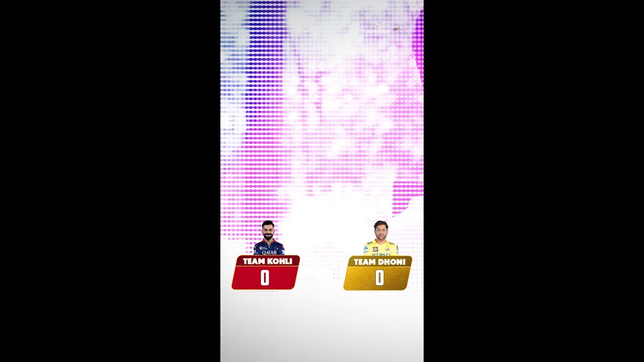 The GOAT battle: Kohli vs Dhoni, ONE LAST TIME! Celebs choose their GOAT! | #IPLonJioStar