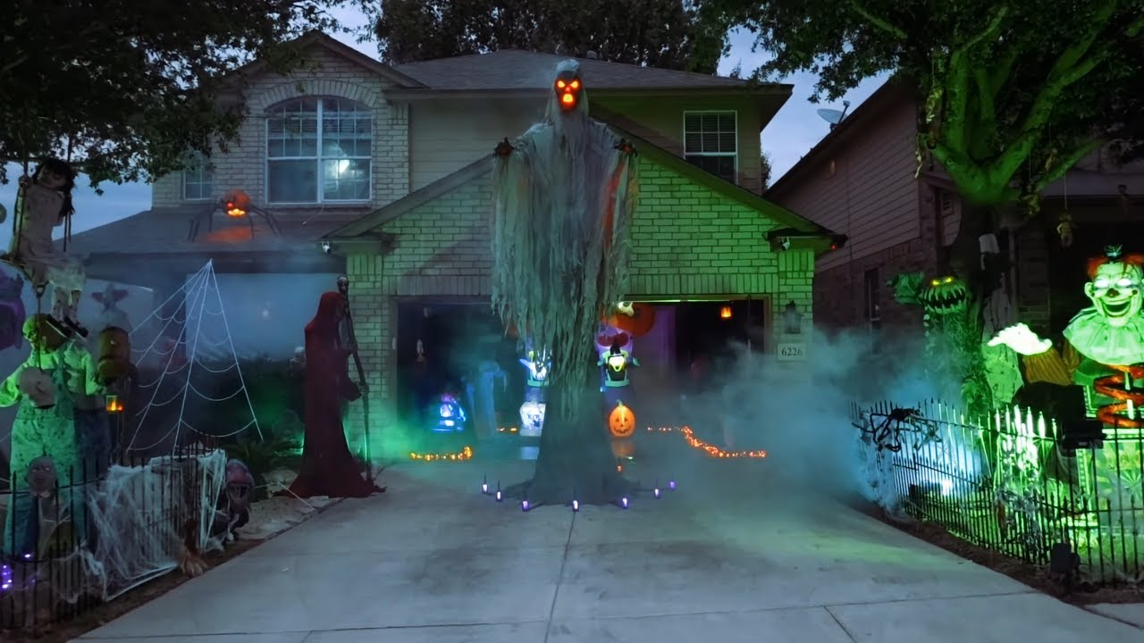 My Full Halloween Animatronic Collection Display Halloween Night 2022