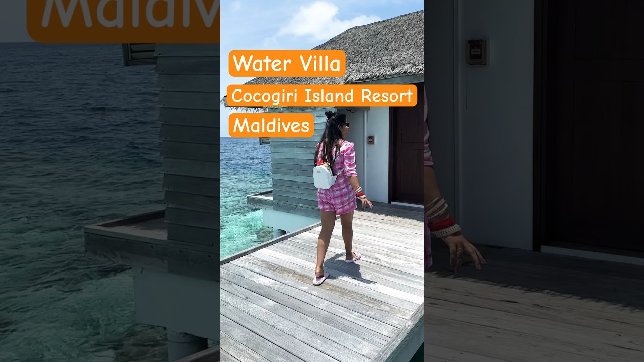 Cocogiri Island Resort, Water Villa, Maldives 🏖️ maldives travel maldiveswatervilla watervilla