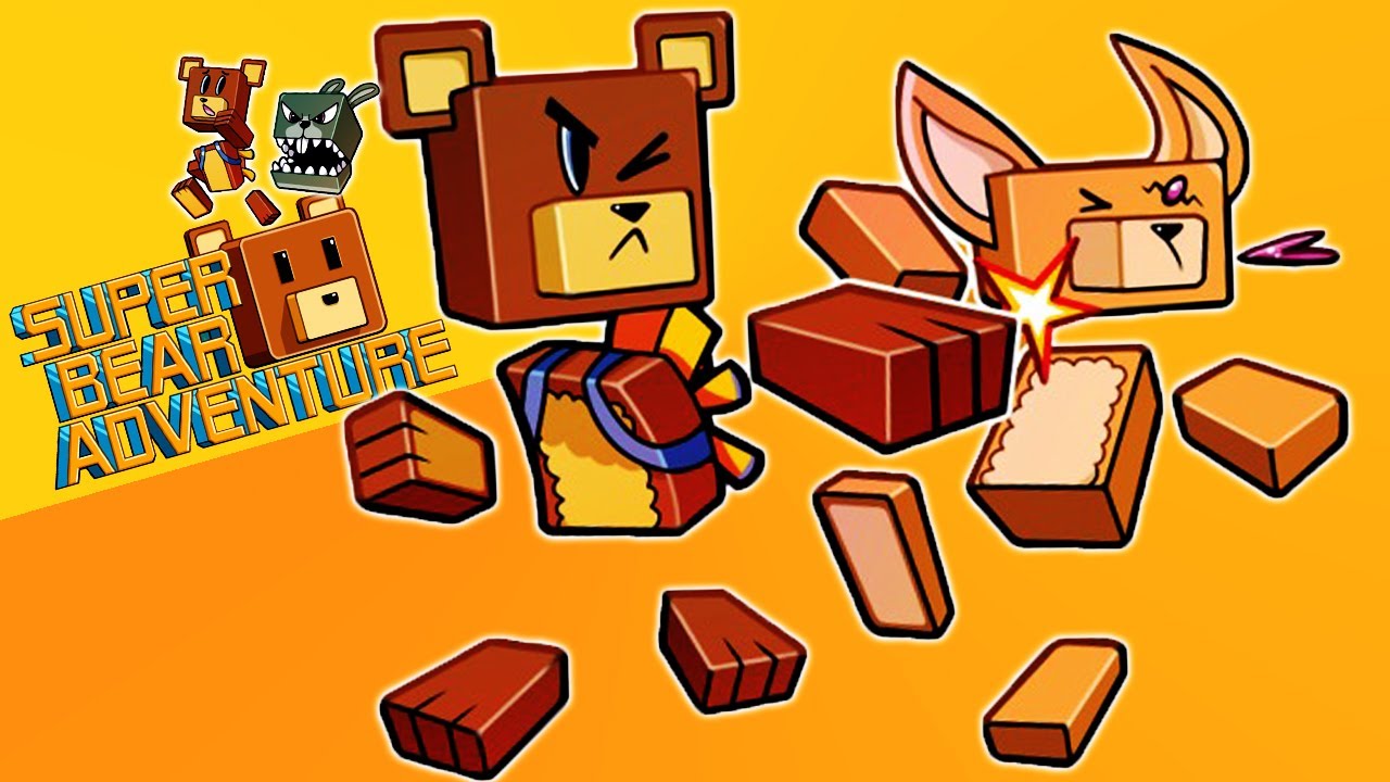 Super Bear Adventure полное прохождение игры 😉  Приключение Супер ​Мишки Беар Адвенчер 🐻 SuperBear