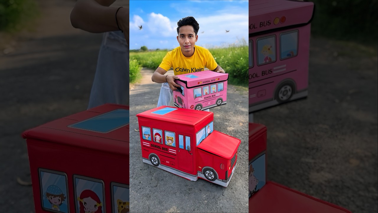 Duita School Bus Box Car Ki Unboxing😍