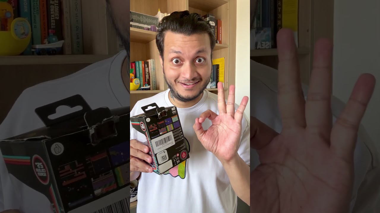 TINY COLOUR WALI GAME MACHINE 🕹️📺⚾ shorts youtubeshorts cricket unboxing ball funny