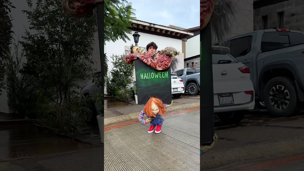 Disfraces que puedes hacer en casa PARTE 18 CHUKY 😱 october halloween