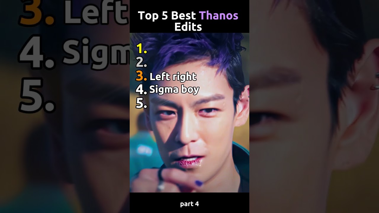 Top 5 Best Thanos Edits (Part 4) | Squid Game 2 squidgame2 squidgame edit