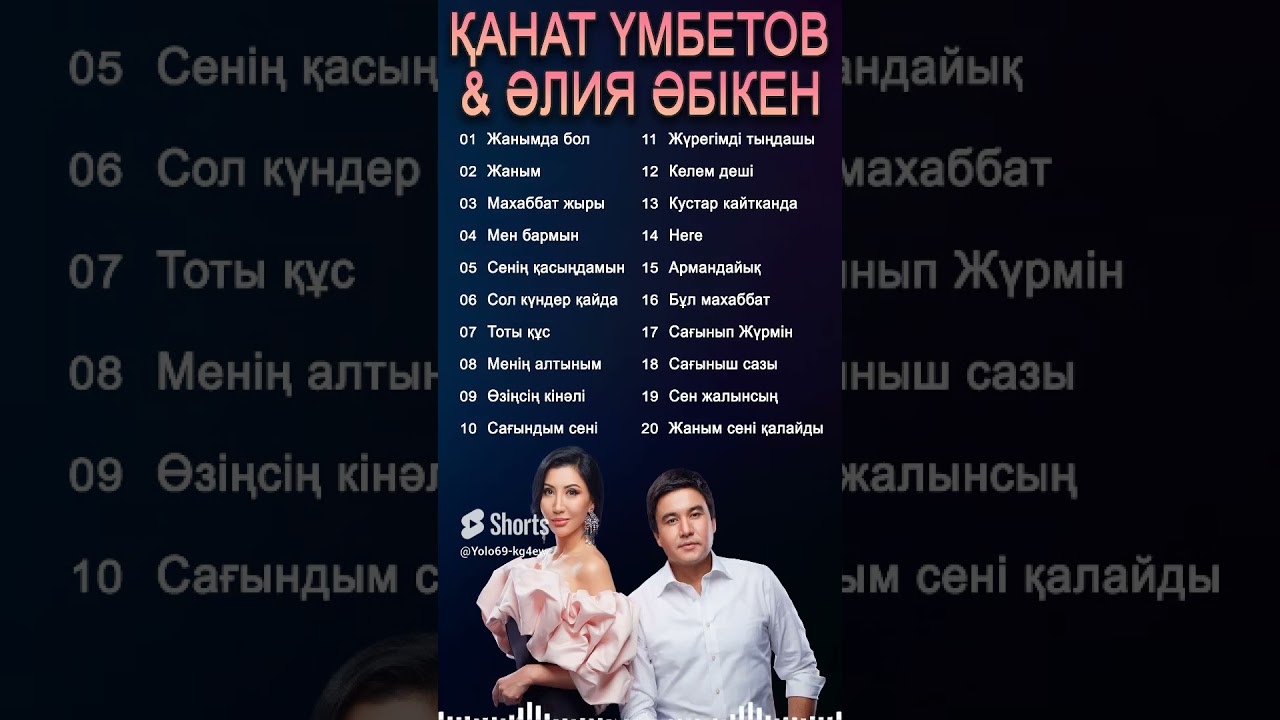 Жанымда бол - Канат Умбетов & Алия Абікен  2024  казакша