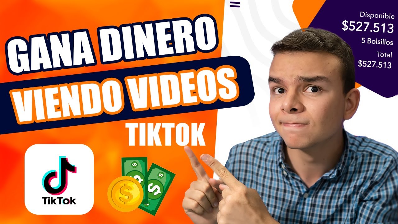 🤑 COMO GANAR DINERO VIENDO VIDEOS 🔥 | CON TIKTOK  | APROVECHA 2021 shorts