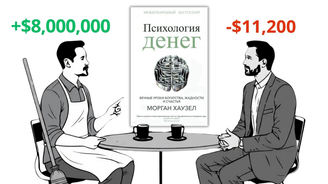 Психология денег + Kак ее использовать для финансового благополучия [ПОЛНЫЙ ОБЗОР]