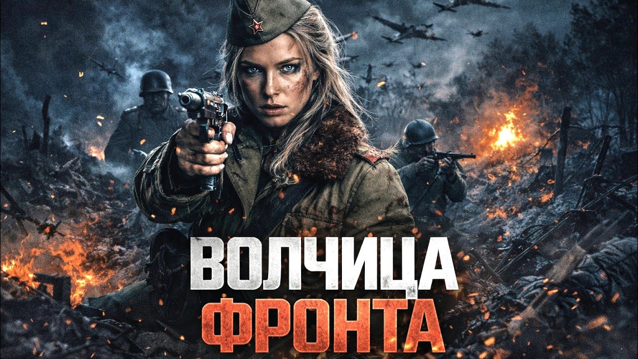 «Волчицa фронта» - Шпионка на войне, где нет правил | Военный фильм 2025 HD