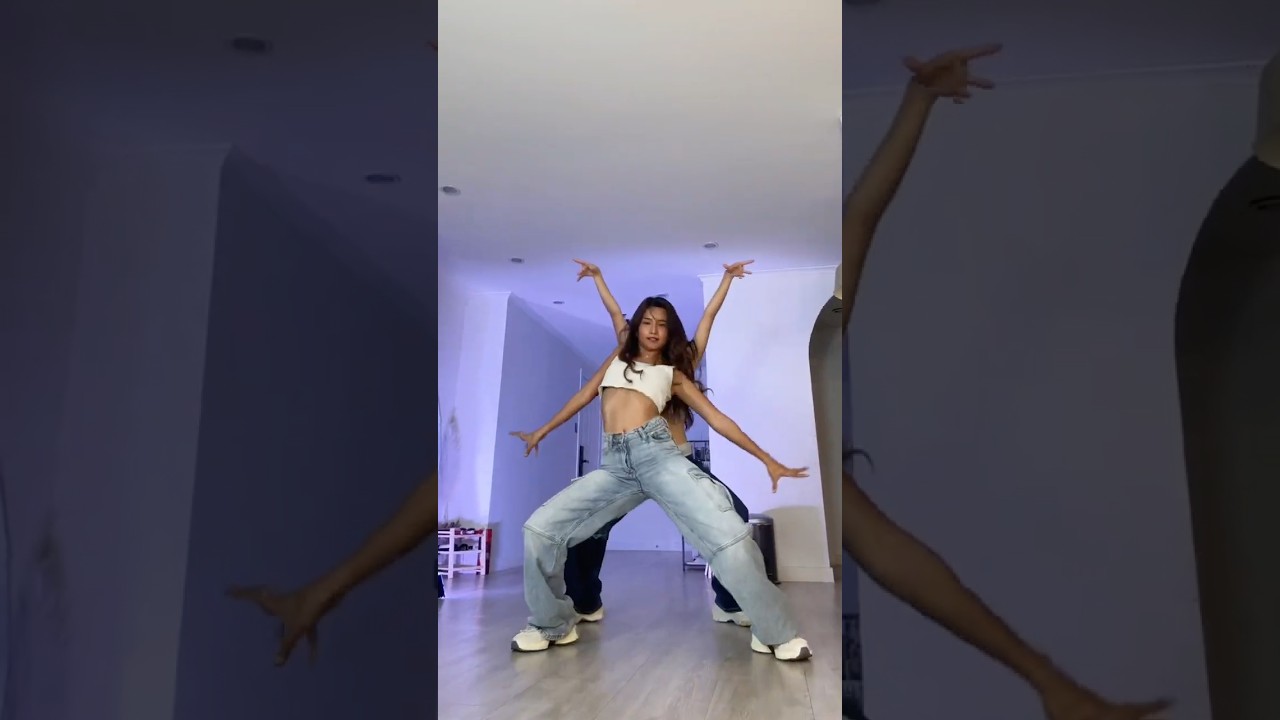 MONEY PULL UP DANCE CHALLENGE Asian Girl Version // KRISSHA + DASURI