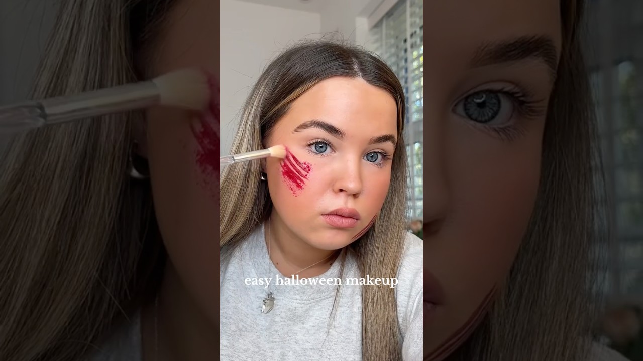 makeup makeuptutorial halloween halloweenmakeup easymakeup mua beauty makeuplooks makeuptip