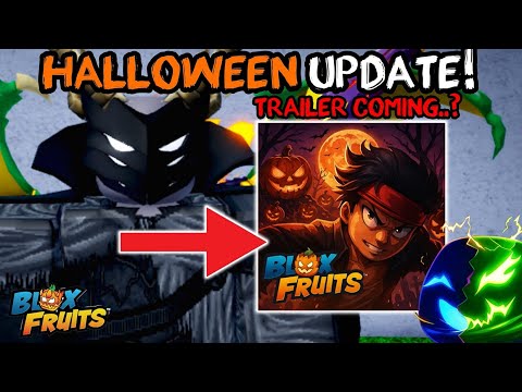 Blox Fruits Update HALLOWEEN TRAILER COMING? CONTROL REWORK, ONI FRUIT