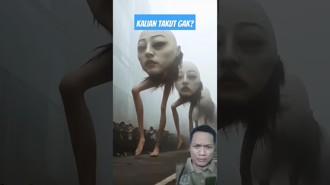 BUKTIKAN KALO KALIAN GAK TAKUT‼️ halloween aneh hantu pocong sirenhead monster