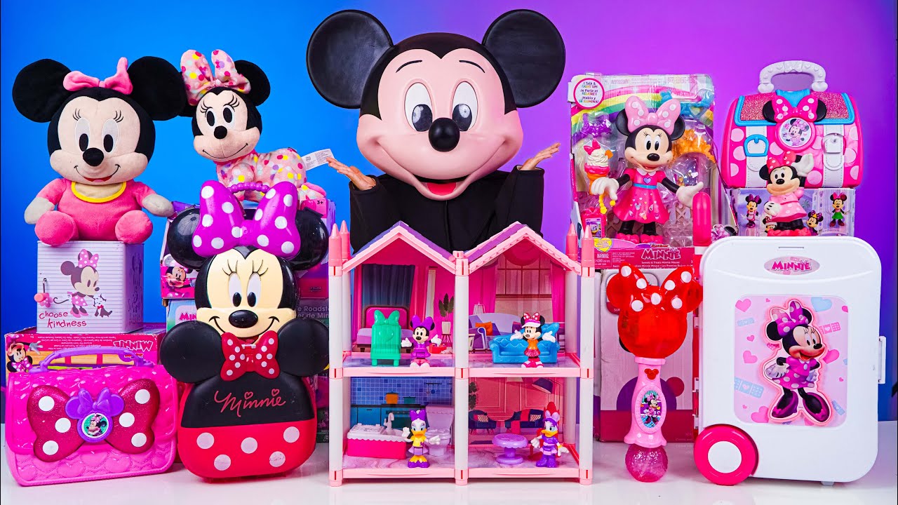 Satisfying with Unboxing Disney Minnie Mouse House Playset, Toys Collection | Review Toys ASMR
