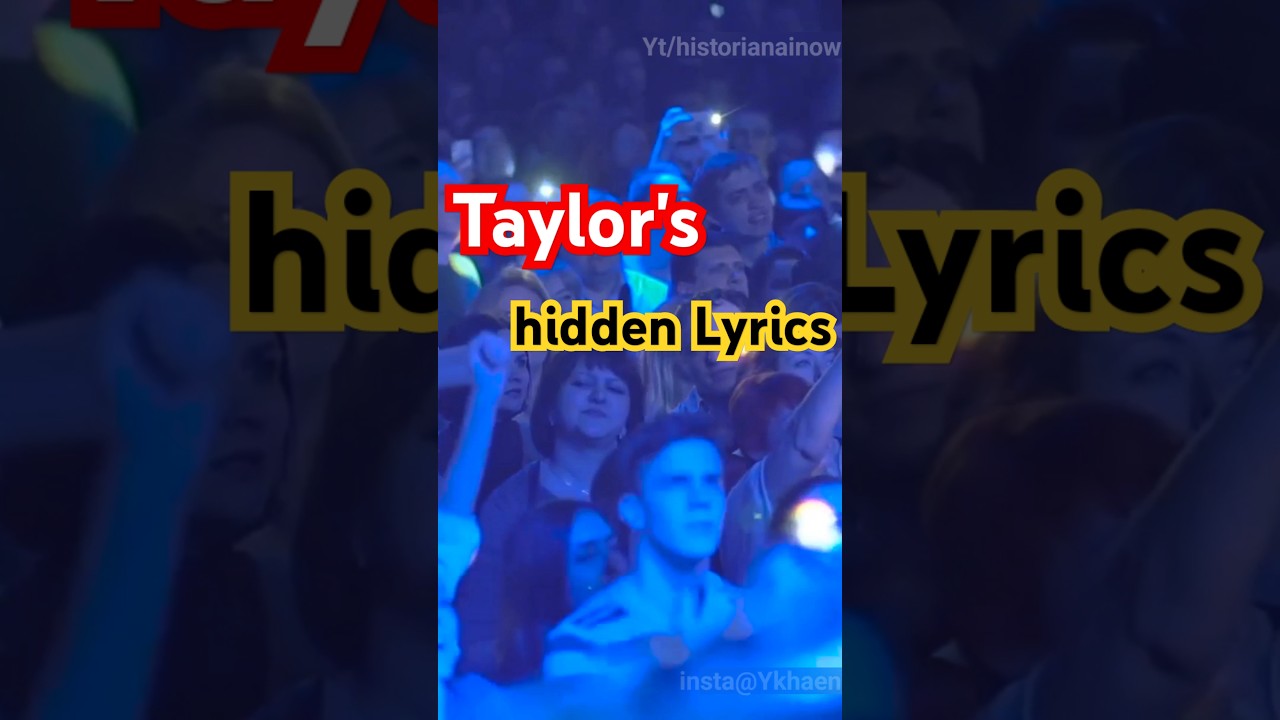 Taylor Swift’s Hidden Lyric? The Mystery of the Vanishing Verse shorts