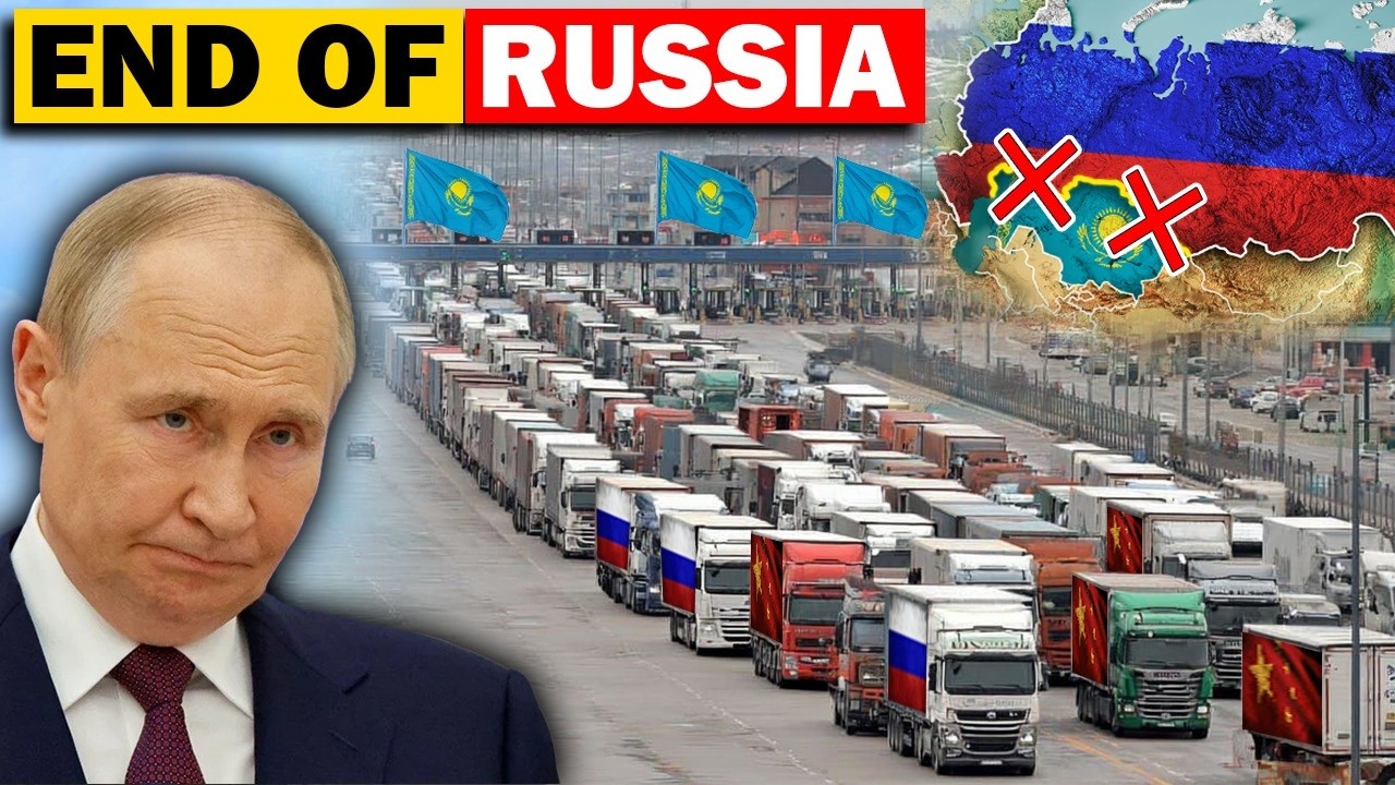 Moscow's Kazakhstan Land Bridge Is Gone—Thousands Trucks Stuck as Border Crossings Shuts Down