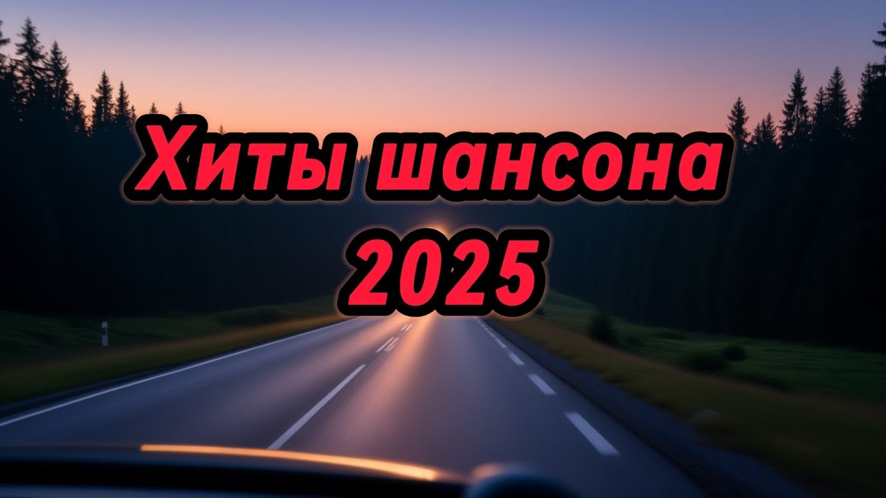 Хит за хитом шансон 2025 Лучшая подборка для души