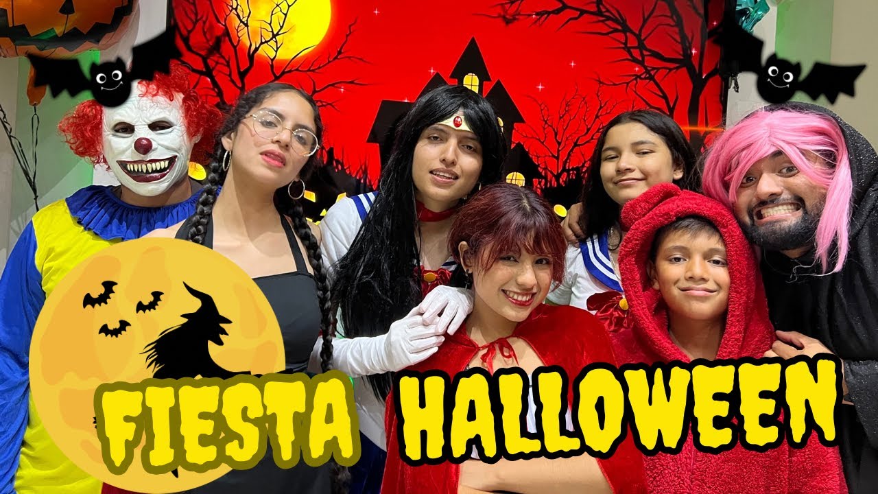 HICIMOS UNA FIESTA DE HALLOWEEN | UN PAYASO MALDITO NOS PERSIGUE 😱