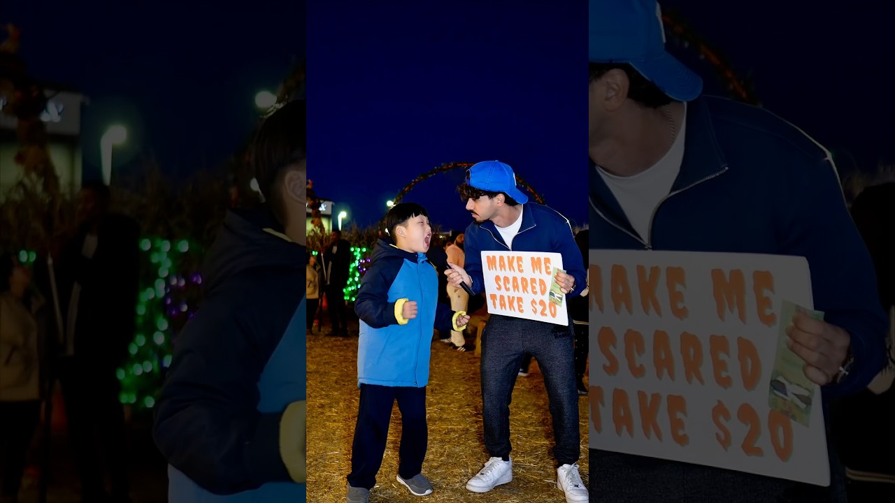 Make me scared take $20 | Halloween Challenge