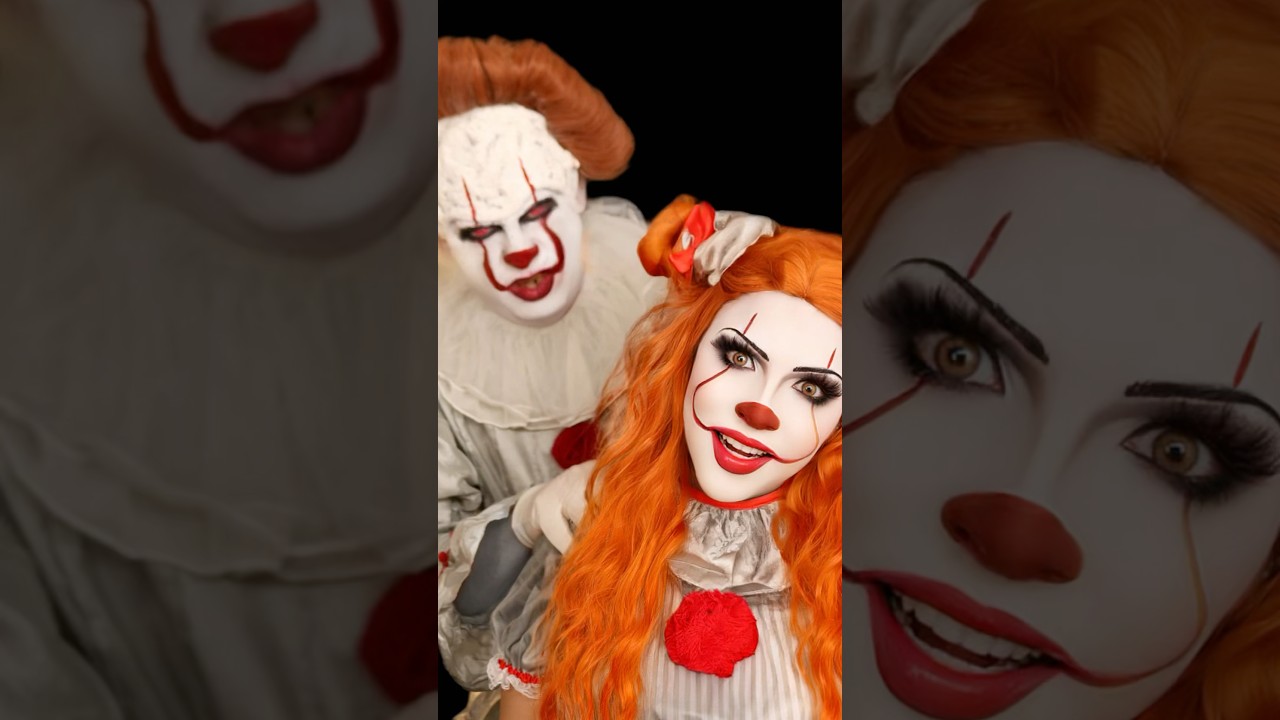 Maquillaje de It el payaso 🤡 de que será tu disfraz este año ?? payaso halloween makeup fyp