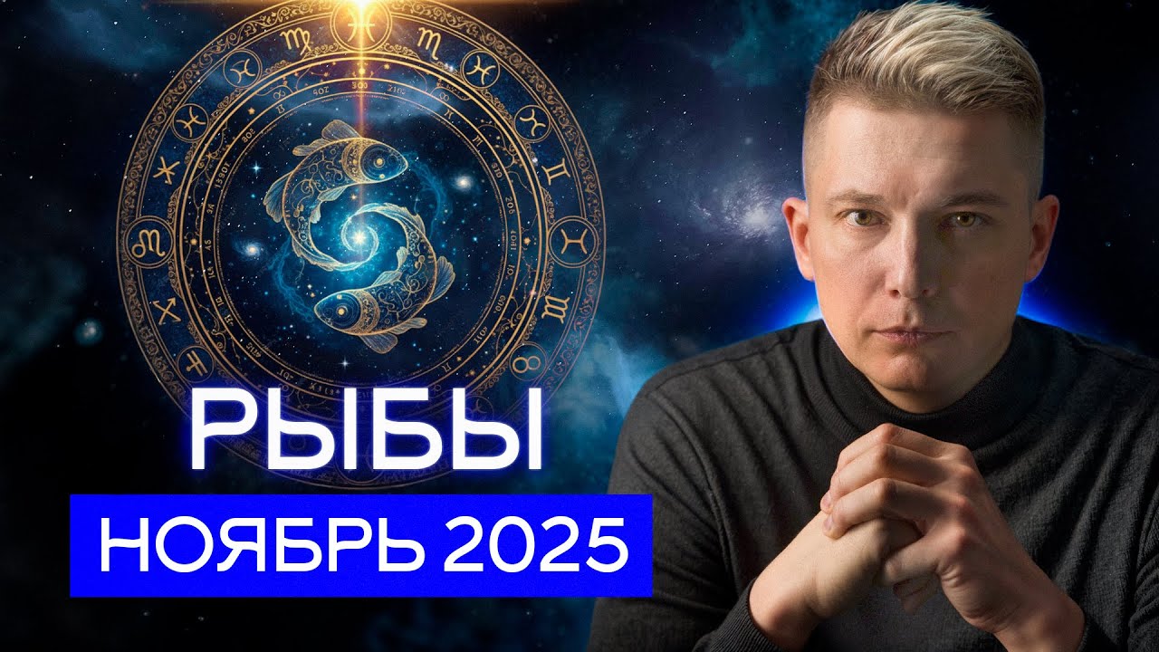 Рыбы ноябрь 2025. Новые территории жизни. Душевный гороскоп Павел Чудинов